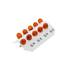 Żarówka BOSMA 12V 5W T10 WY5W AMBER (1987) 10 szt.