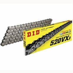 Łańcuch napędowy 520 VX3 98 X-Ring otwarty z zakuwką DID | 520VX3-98ZB