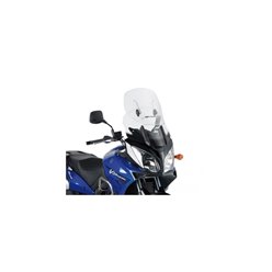 Szyba Suzuki DL 650/1000 V-Strom, Kawasaki KLV 1000 Regulowana AIRFLOW przezroczysta Kappa | KAF260B