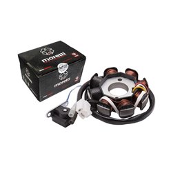 Stator, stojan, iskrownik alternatora do skutera 4T 50cc Challanger GY6 139QMB, 139QMA Skuter 4T