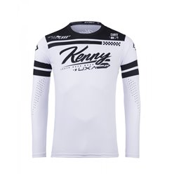 Koszulka Cross/Enduro Kenny Racing Track Dirt White Biały/Czarny XL | 251-3403011-5700
