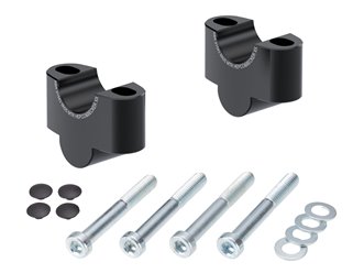 Podwyższenie kierownicy 25 mm czarne Honda CB 500 X 2013 - 2018 Hepco & Becker | 4235978 25 01