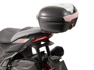 Bagażnik Minirack + kufer centralny Aprilia SR GT 125/200/Sport 2022-2025 Hepco Becker | 6507648 01 01-089 si