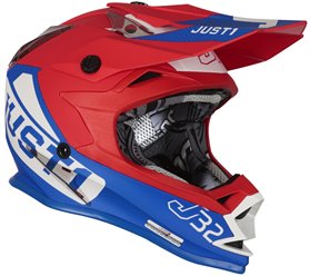 Kask JUST1 J32 KIDS VERTIGO blue-white-red YL