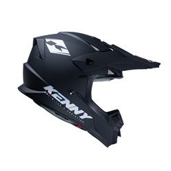 Kask Cross/Enduro Track Solid Matt Black Holographic Czarny/Szary XXL (63-64 cm) Kenny Racing | 231-0303022-58