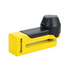 Oxford Blokada tarczy hamulcowej Titan trzpień 10MM Żółty FLUO | LK486