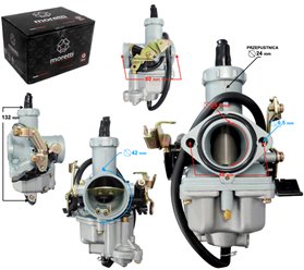 Gaźnik CG200 PZ30 200cc motocykl ATV Moretti