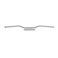 Kierownica stalowa 25,4MM Roadstar Wide chromowana z przetłoczeniami na kable TRW | MCL133CKK