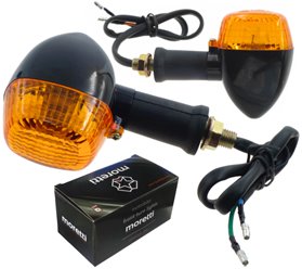 Kierunkowskazy tylne (komplet) do motoroweru Ranger Barton Classic 139FMB Motorower biegowy