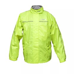 Kurtka przeciwdeszczowa Biketec żółty fluo L | BT7811L