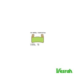 Klocki hamulcowe KH265/KH296 Vesrah | VD-166