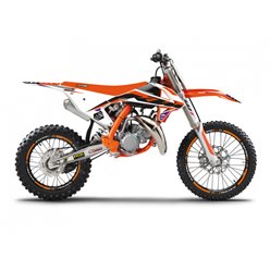 Komplet naklejek KTM SX 85 DREAM 5 Pomarańczowy biały czarny Blackbird | E2545AB