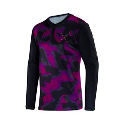 Koszulka rowerowa MTB GRAVITY 3.0 Jersey Purple/Czarny Rozmiar L LEATT | 5024120343