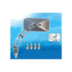 Lusterko uniwersalne (aluminiowe polerowane, lewe/prawe) FAR | FAR6375
