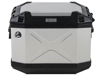 Kufer boczny prawy Xplorer 40L srebrny Hepco & Becker | 610211 00 00