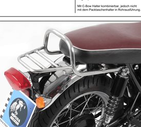 Stelaż pod kufer centralny Kawasaki W 650 1999-2006 / W 800 2011-2018 Hepco Becker | 650286 01 02