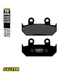 GALFER KLOCKI HAMULCOWE KH121 / KH203 PÓŁMETALICZNE