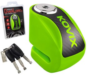 Blokada tarczy hamulcowej Kovix KNN1 fluo zielony | BTHKOV030