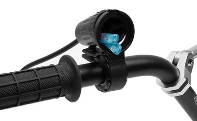 Adapter gniazda USB lub zapalniczki Biketec | BTMUS28