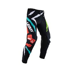 Spodnie MOTO 5.5 I.K.S Tiger Czarny/Biały/Zielony / Czerwony, S Leatt | 5023031101