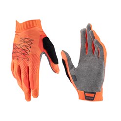 Rękawice Rowerowe (dziecięce) MTB 1.0 GRIPR JUNIOR Flame Pomarańczowy Rozmiar M Leatt | 6023046601