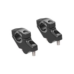 Podwyższenie kierownicy z przesunięciem czarne Kawasaki Z7 Hybrid Fi22,2mm, wysokość 25mm Hepco&Becker | 42402560 00 01
