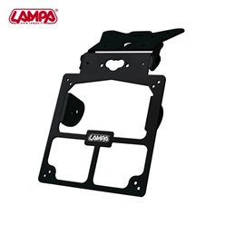 Ramka tablicy rejestracyjnej uniwersalna Xtreme stalowa LAMPA | 90153