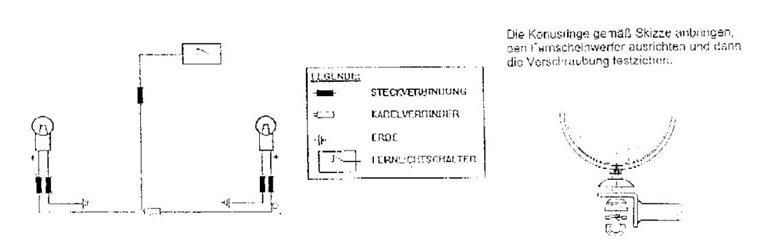Zestaw lamp bocznych, dodatkowych Suzuki VZ 1600 Marauder/M 1600 Intruder 2004-2005 Hepco Becker | 4003504 00 02