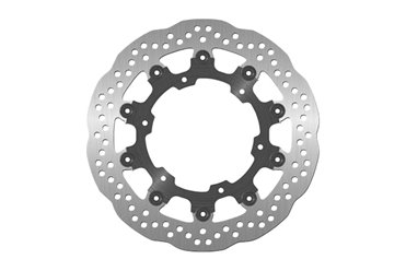 Tarcza hamulcowa przód Yamaha XV1600 Wild Star, XVZ1300 (298X132X5mm) (6X10,5mm) WAVE PŁYWAJĄCA | NG395X