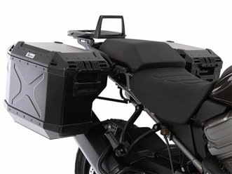 Stelaż Cutout + kufry boczne Xplorer Harley-Davidson Pan America 1250 / Special 2021-2026 Hepco Becker | 6517600 00 01-01-40