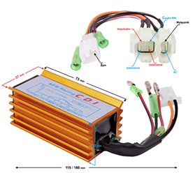 Moduł zapłonowy do skutera 2T (do silników Minarelli)