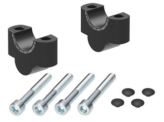 Podwyższenie kierownicy 25 mm czarne Honda CMX 1100 Rebel / DCT 2021 - 2024 Hepco & Becker | 42359525 25 01