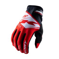Rękawice Cross/Enduro Brave Kid/Junior/Dziecięce Red M (4 lata) Kenny Racing | 231-2904011-0301