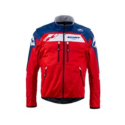 Kurtka Adventure/Enduro Softshell Red czerwony/niebieski / biały M Kenny Racing | 231-3704010-5520
