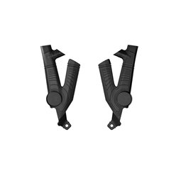 Osłony ramy BI-MATERIAL SUPER GRIP Talaria STING MX4/MX5/TL4000 / TL5500 Czarny RACETECH | PRTTALNR004
