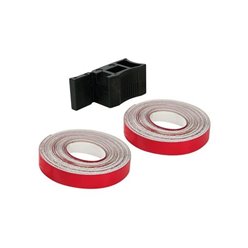 Naklejki na obręcze uniwersalne Racing czerwone LAMPA | 90522