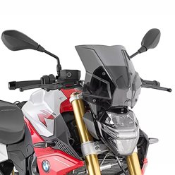 Szyba akcesoryjna BMW F 900R 29x31cm przyciemniana, bez mocowania Kappa | 5139SK