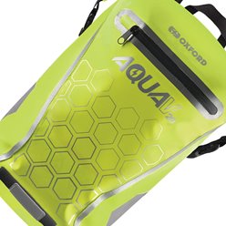 Plecak wodoodporny Aqua V-20 20L żółty fluo/biały Oxford | OL697