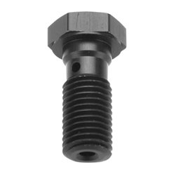 ZF Śruba hydrauliczna do przewodów hamulcowych M10x1,25 kolor czarny TRW | MCH901S