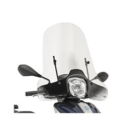 Szyba akcesoryjna Kappa Piaggio Medley 125 150 2016-2019 46,5x67cm przeźroczysta | 5612AK