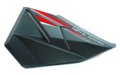 Obudowa boczna lewa czerwona Barton Hyper 125 154FMI Motocykl 125