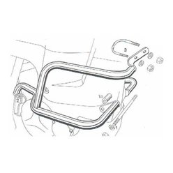 Gmole silnika Suzuki DR BIG 800 1991 - 1997 Hepco Becker | 502303 00 01