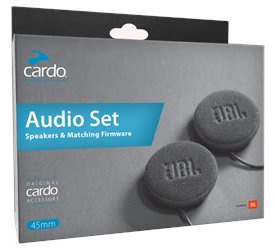 Cardo słuchawki, głośniki JBL 45mm
