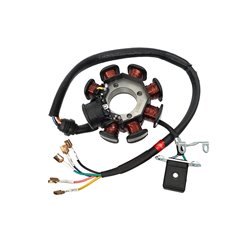 Stator, stojan, iskrownik alternatora do motocykla 150cc z silnikiem Moretti