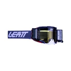 Gogle Velocity 5.5 Roll-Off Goggle Szary, Szybka Dymione Lustro Żółta, 70% Leatt | 8022010440