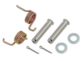 Zestaw montażowy podnóżków (sworznie, sprężyny, podkładki i zabezpieczenia) Yamaha WR 400F/450F, YZ 125, WR/YZ 250F, YZ 450F/250F, YZ 250FX/450FX PSYCHIC | MX-04835