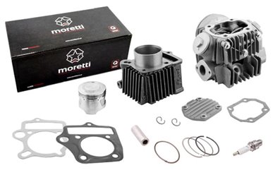 Zestaw cylinder głowica 80cc 4T 139FMB Motorower tuning Moretti