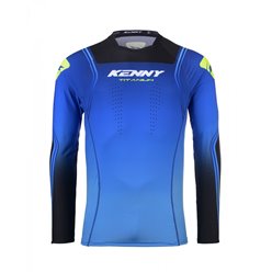 Koszulka cross/enduro Kenny Racing Titanium Blue Niebieski/Czarny M | 251-3301011-5502