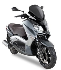 Szyba akcesoryjna Yamaha X-Max 125/250 37x43cm ciemna czarny połysk Kappa | KD446B