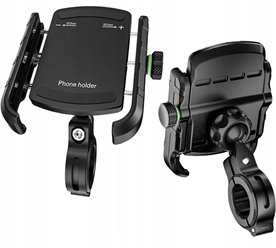 Uchwyt motocyklowy na smartfon R9-Metal aluminiowy, obrót 360 eXtremestyle | UCH000189